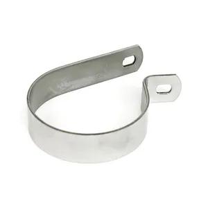 MCS Muffler P-clamp 3" polished