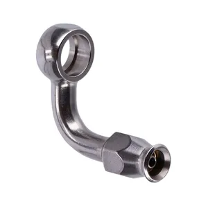Goodridge Goodridge, 7/16" (11mm) banjo fitting 90 degree bend. SS
