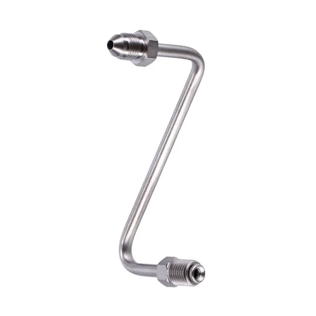Goodridge Pipe fitting 90 & 125° angle, ''S-bend''. SS