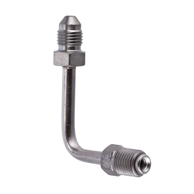 Goodridge Pipe fitting 90 degree bend. SS