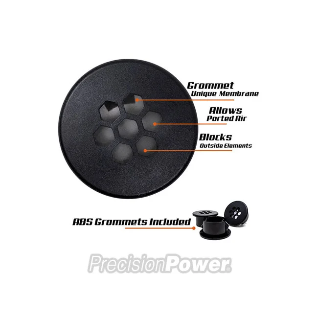 PrecisionPower SBW saddlebag subwoofer left side