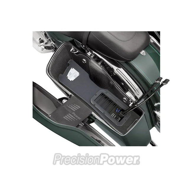 PrecisionPower SBW saddlebag subwoofer left side