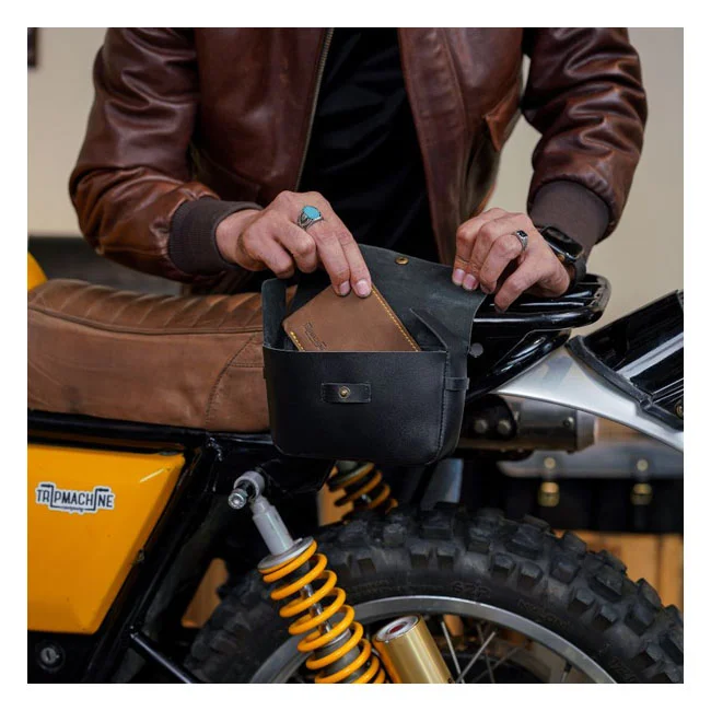 Tripmachine Trip Machine Sidekick Moto Pouch Black