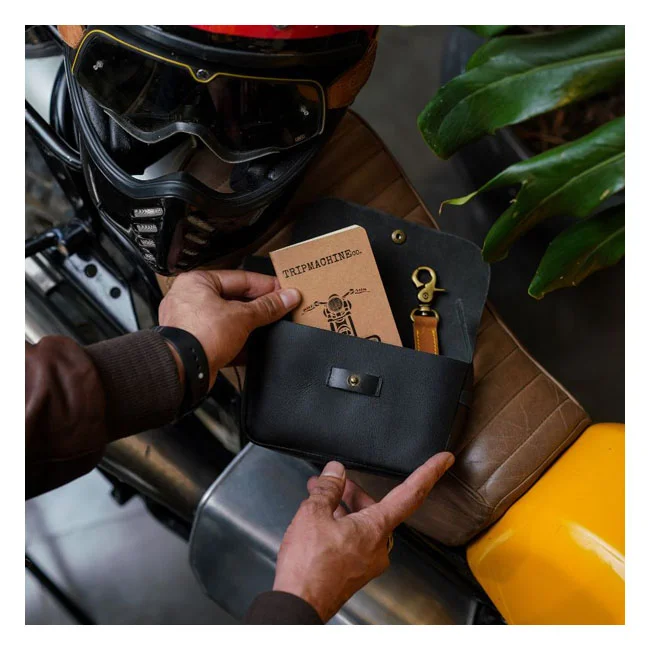 Tripmachine Trip Machine Sidekick Moto Pouch Black