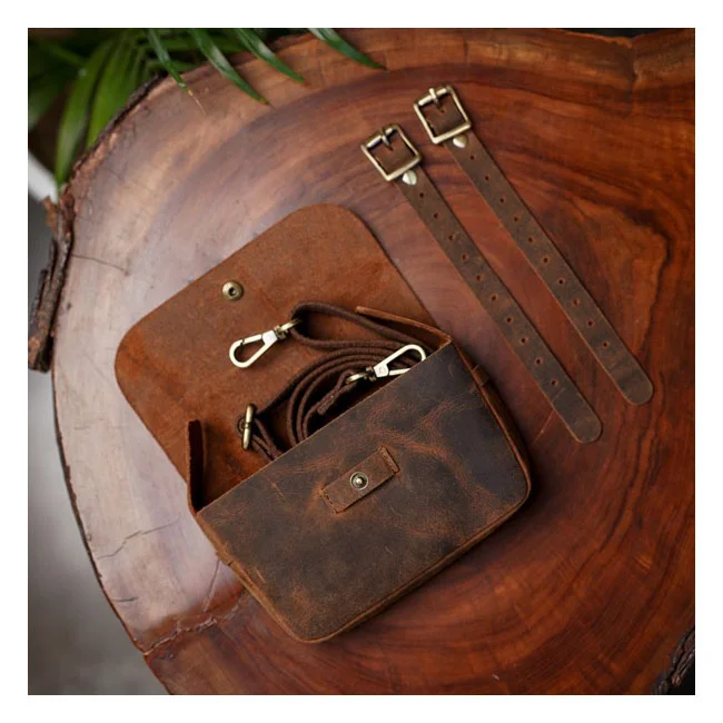 Tripmachine Trip MachineSidekick Moto Pouch Mocha