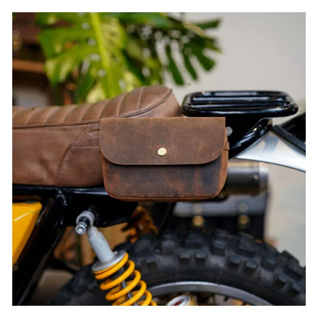 Tripmachine Trip MachineSidekick Moto Pouch Mocha