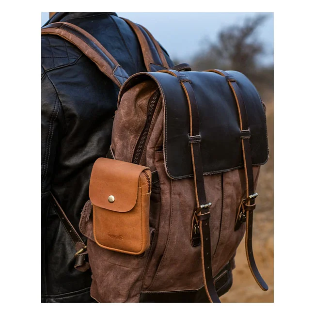 Tripmachine Trip Machine Utility Pouch Vintage Tan