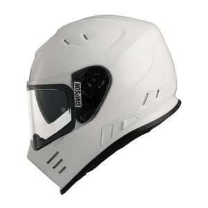 Simpson Simpson Venom helmet white