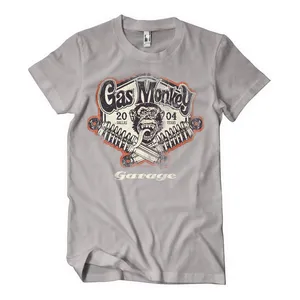 Gas Monkeys Garage GMG Garage Spring coils t-shirt storm gray