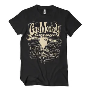 Gas Monkeys Garage GMG Wrench Label t-shirt black