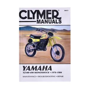 Clymer Clymer service manual, Yamaha YZ100-490  Monoshock