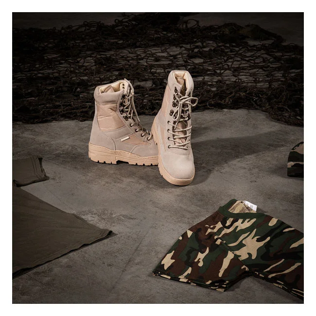 Army Surplus Surplus Sniper boots khaki
