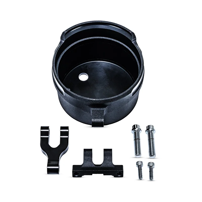 Performance Machine PM, 4" round gauge relocation for Phatbar and riser kit