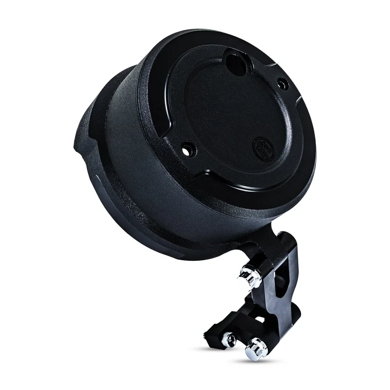 Performance Machine PM, 4" round gauge relocation for Phatbar and riser kit