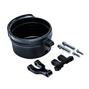 Performance Machine PM, 4" round gauge relocation for Phatbar and riser kit