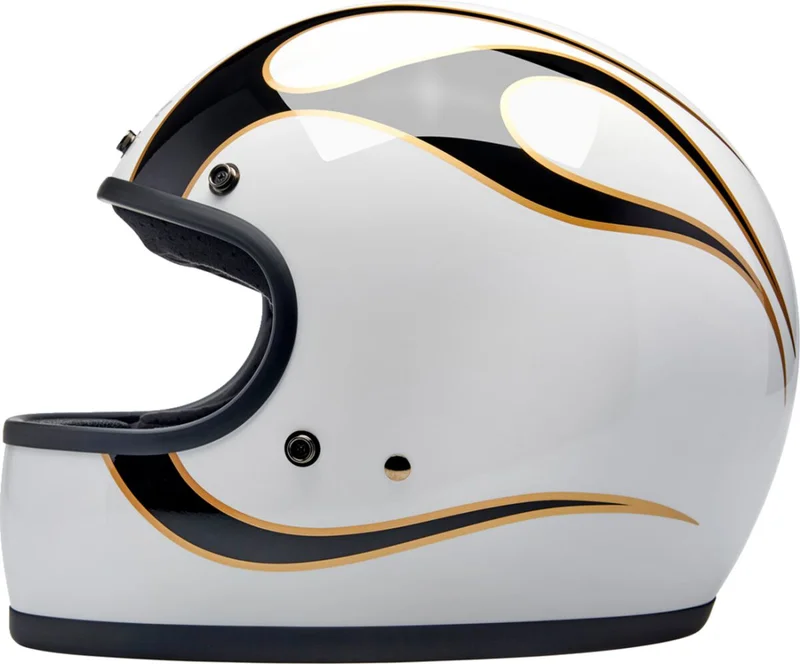 Biltwell HELMET GRINGO GLOSS WHITE/BLAC