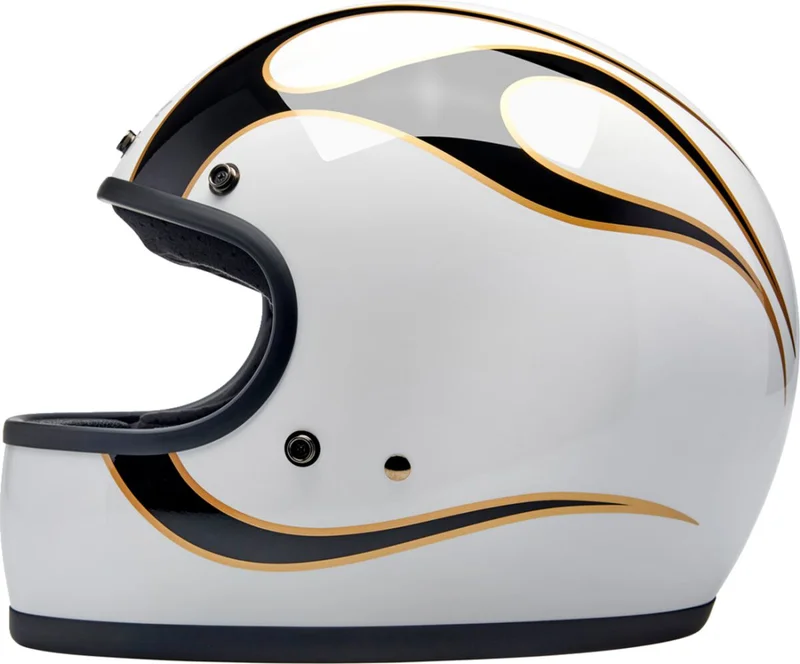 Biltwell HELMET GRINGO GLOSS WHITE/BLAC