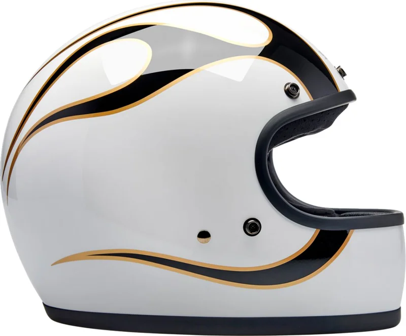 Biltwell HELMET GRINGO GLOSS WHITE/BLAC