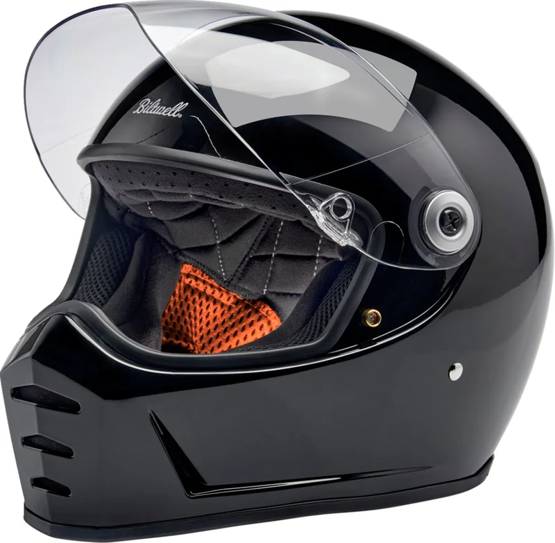 Biltwell Lane Splitter helmet gloss black