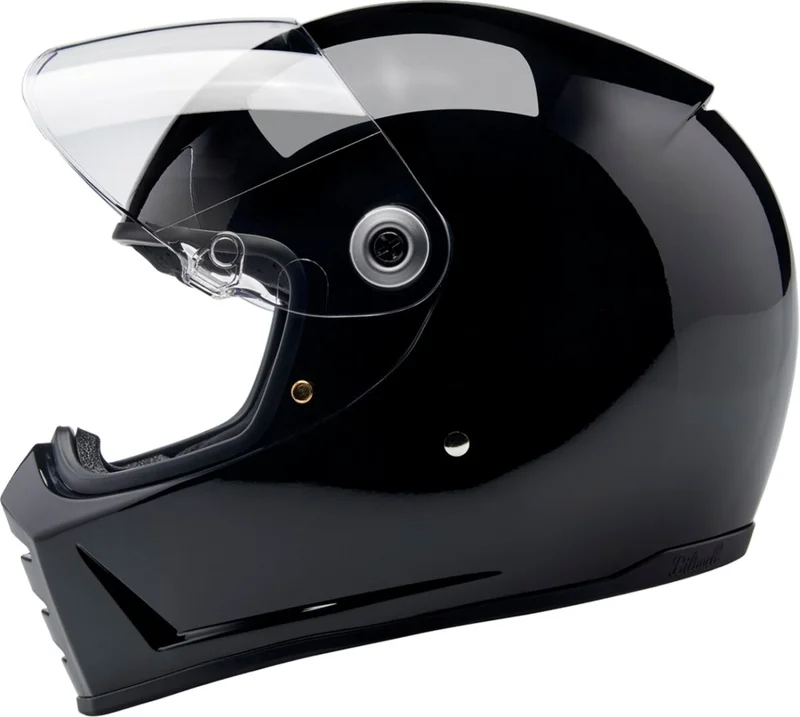 Biltwell Lane Splitter helmet gloss black
