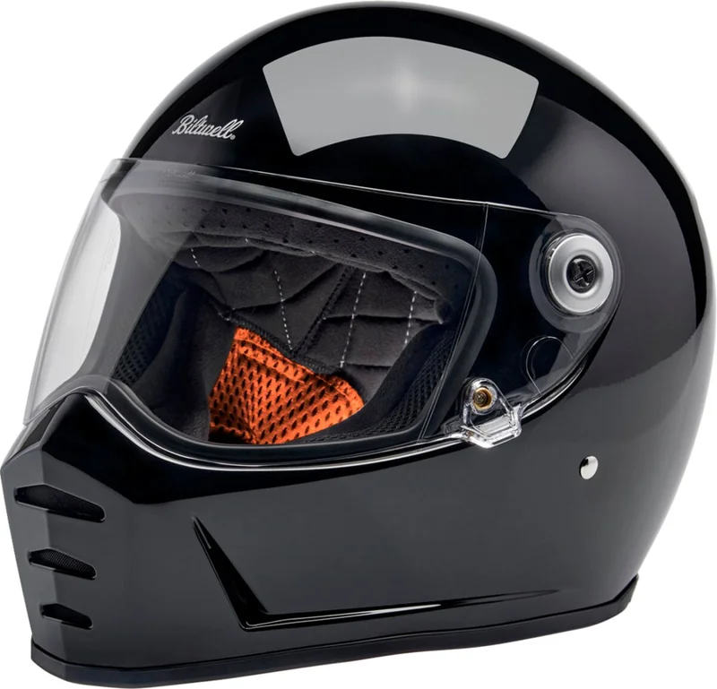 Biltwell Lane Splitter helmet gloss black