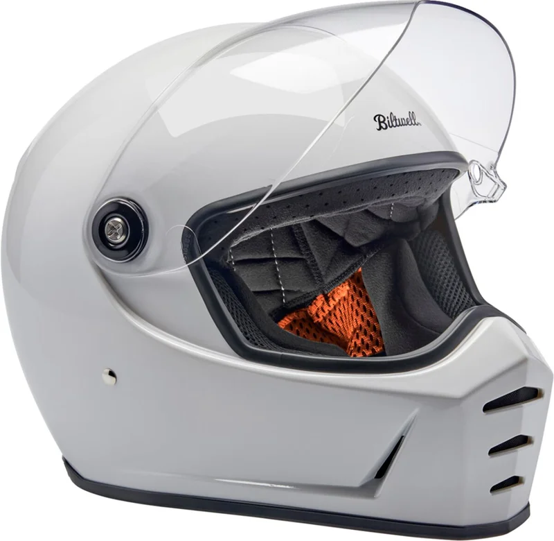 Biltwell Lane Splitter helmet gloss white
