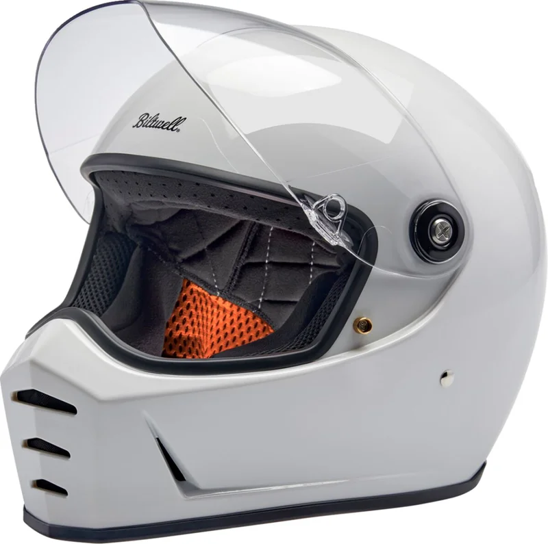 Biltwell Lane Splitter helmet gloss white
