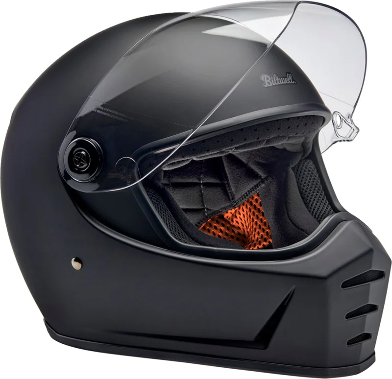 Biltwell Lane Splitter helmet flat black
