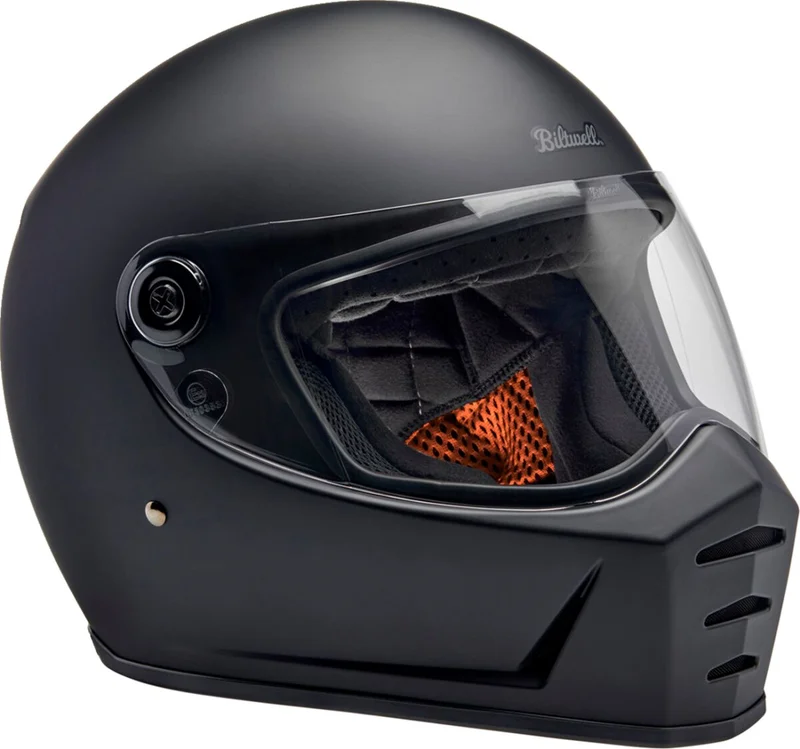 Biltwell Lane Splitter helmet flat black