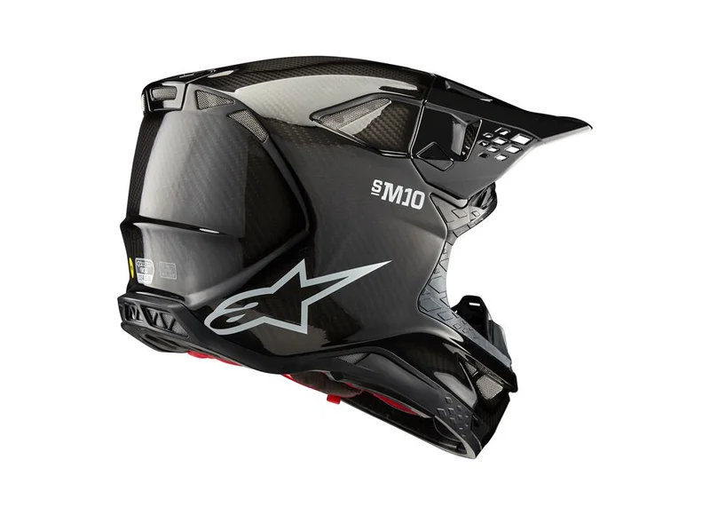 ALPINESTARS HELMT SM10 SOLID CARB XS