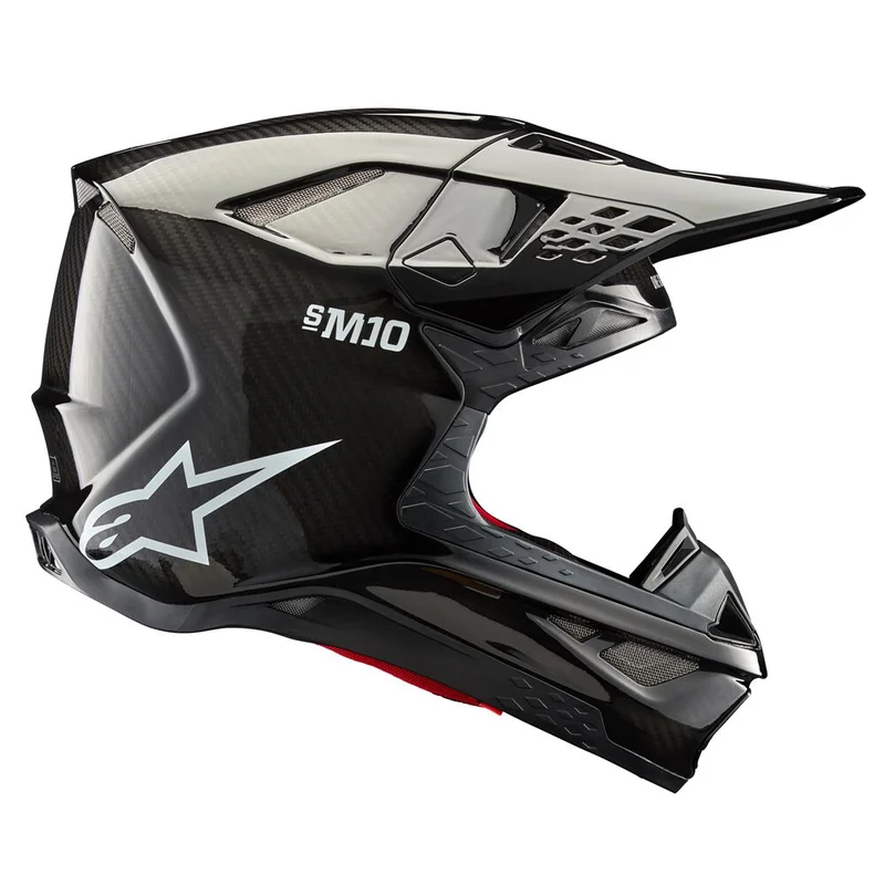 ALPINESTARS HELMT SM10 SOLID CARB XS