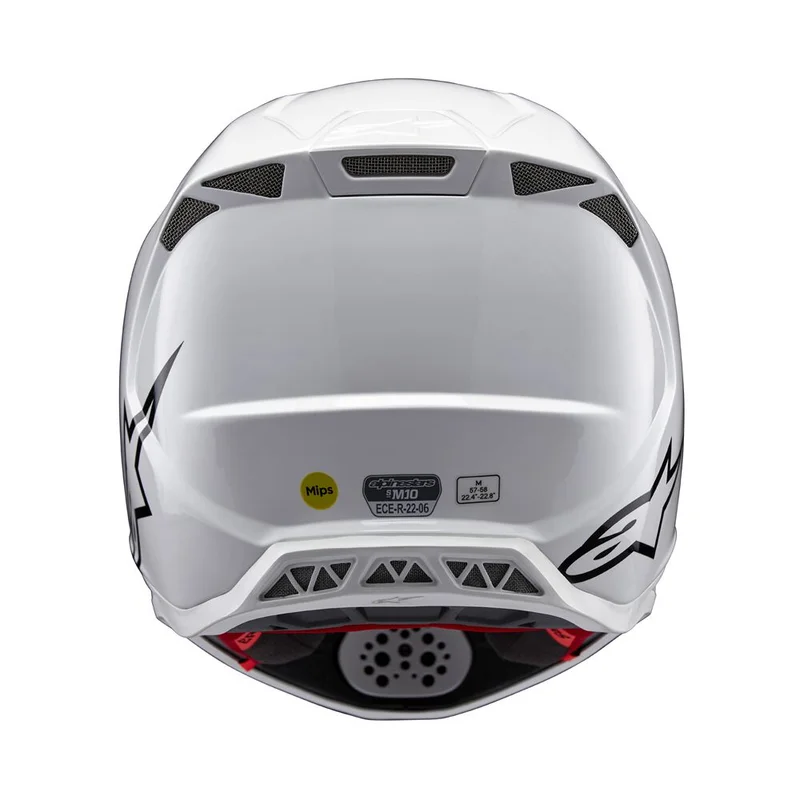ALPINESTARS HELMET SM10 SOLID WHT XS