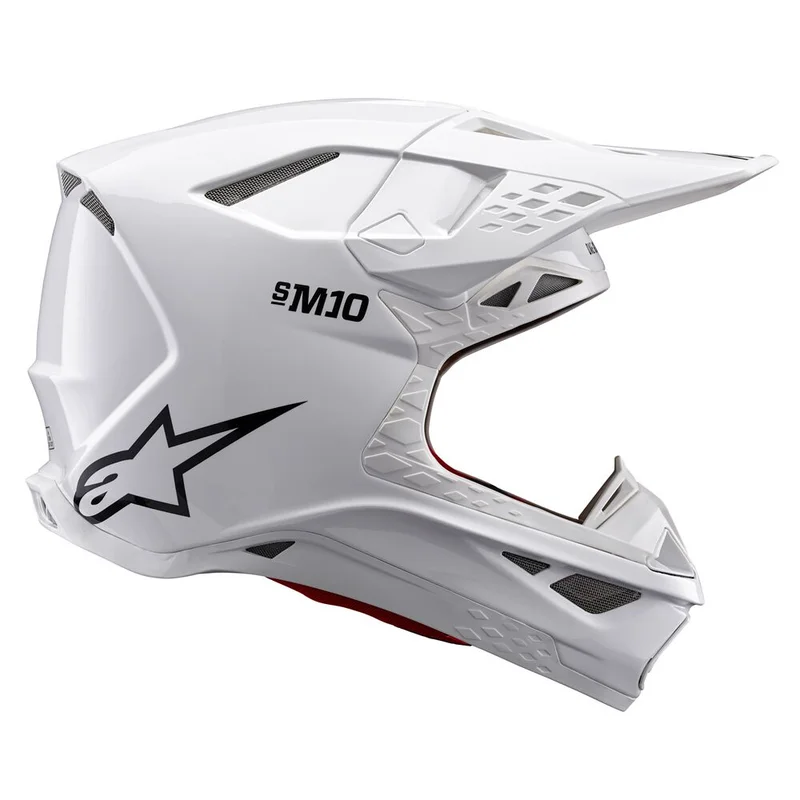 ALPINESTARS HELMET SM10 SOLID WHT XS