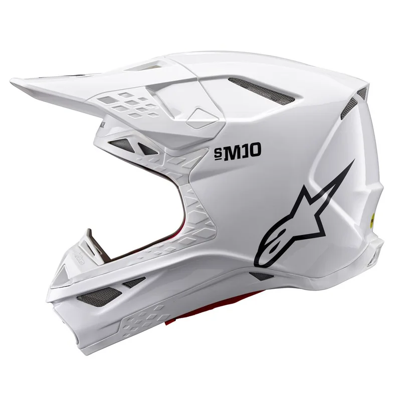 ALPINESTARS HELMET SM10 SOLID WHT XS