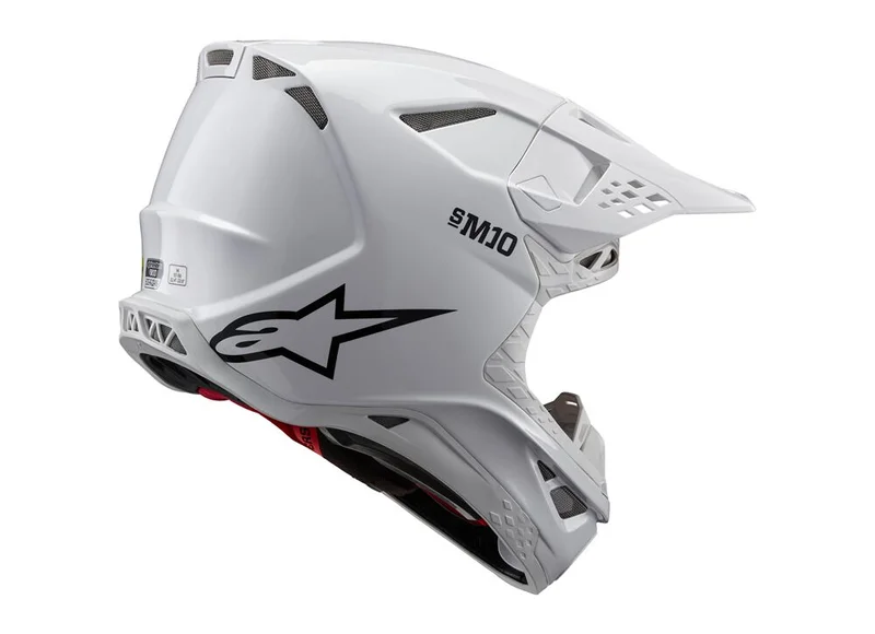 ALPINESTARS HELMET SM10 SOLID WHT XS