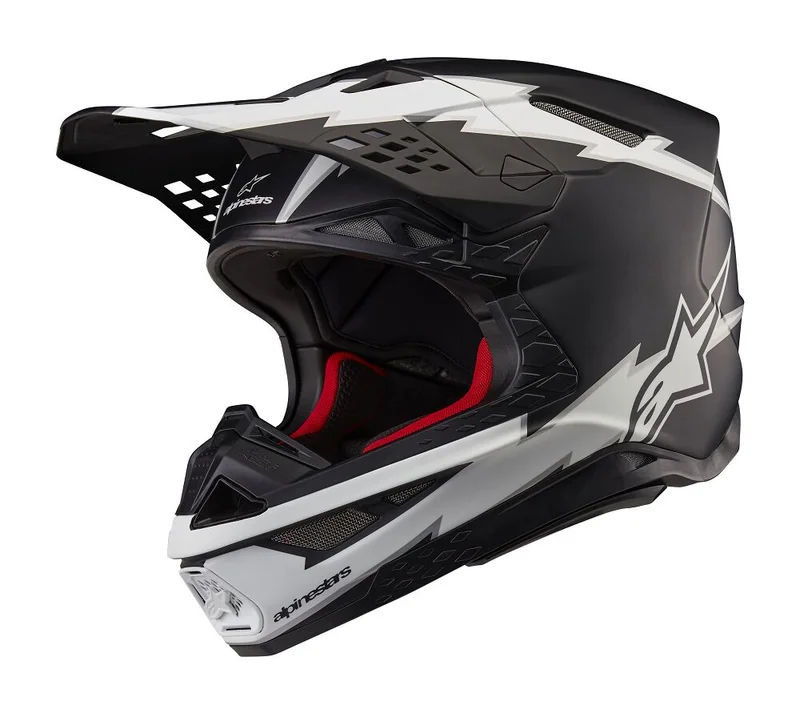 ALPINESTARS HELMET SM10 AMP BLK/WT S