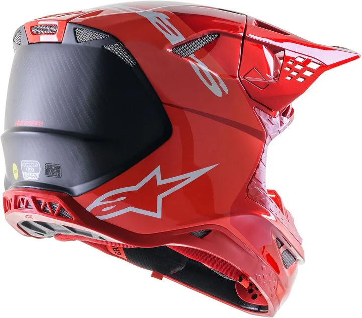 ALPINESTARS HELMET SM10 FLOOD RED S