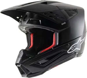 ALPINESTARS HELMET SM5 SOLID BLACK