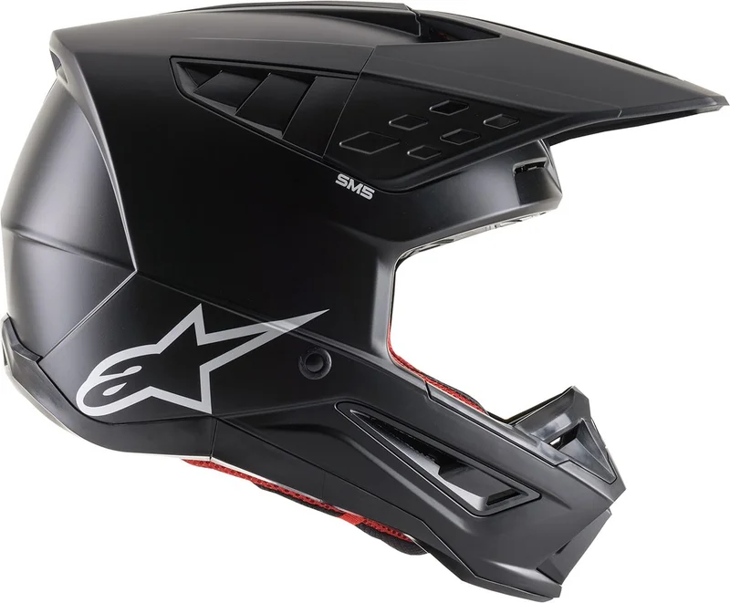 ALPINESTARS HELMET SM5 SOLID BLACK XS