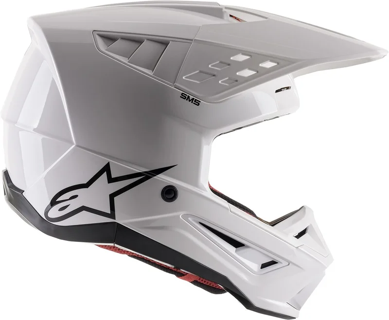 ALPINESTARS HELMET SM5 SOLID WHT XS