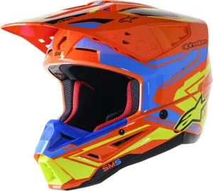ALPINESTARS HELMET SM5 ACT2 OR/C/Y