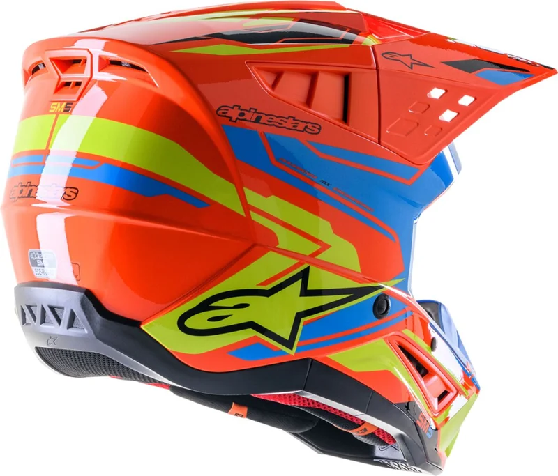 ALPINESTARS HELMET SM5 ACT2 OR/C/Y S