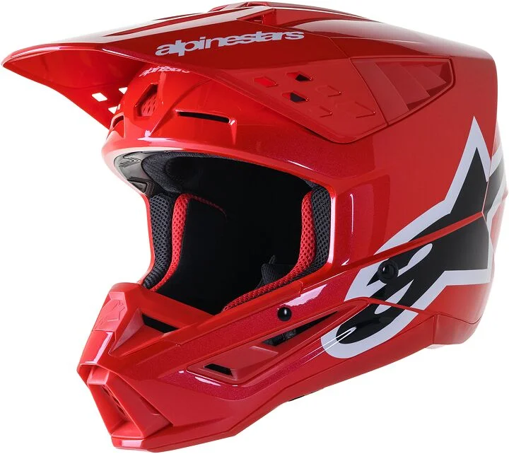 ALPINESTARS HELMET SM5 CORP RED XS