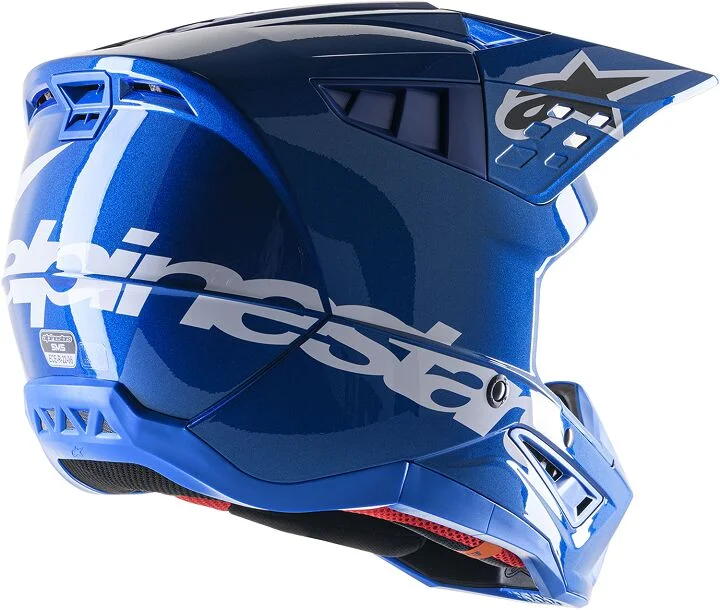 ALPINESTARS HELMET SM5 CORP BLUE XS