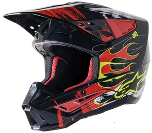 ALPINESTARS HELMET SM5 RASH RED/G