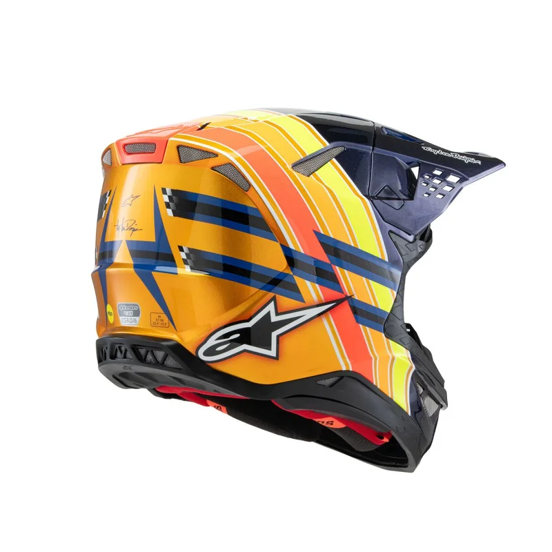 ALPINESTARS HELMET S-M10 TLD25 BL/OR/YL XS