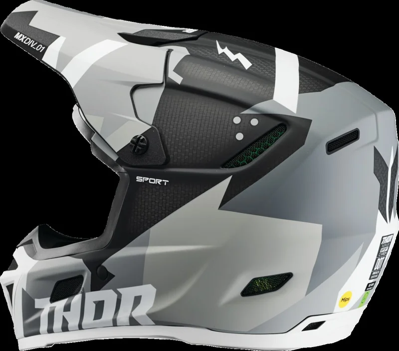 THOR HLMT R-SPRT CBN BRAVE GY/WH XL