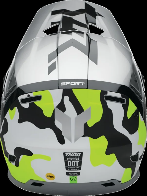 THOR HLMT RFLX SPORT RIOT GY/AC XS