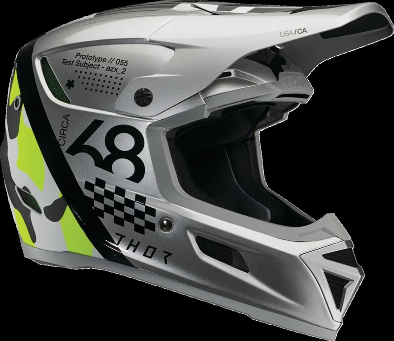 THOR HLMT RFLX SPORT RIOT GY/AC SM
