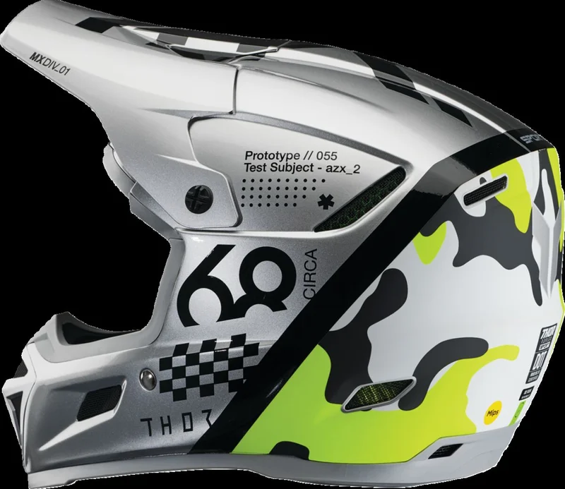 THOR HLMT RFLX SPORT RIOT GY/AC SM